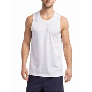 Rhone Swift Tank Men's Small White Running Training Gym Lightweight Breathable A
